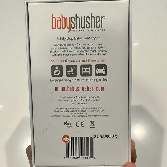 Baby Shusher Portable Sound Machine - Picture 2 of 3